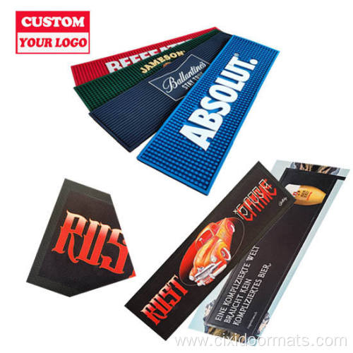 Custom Sublimation Rubber Bar Mat